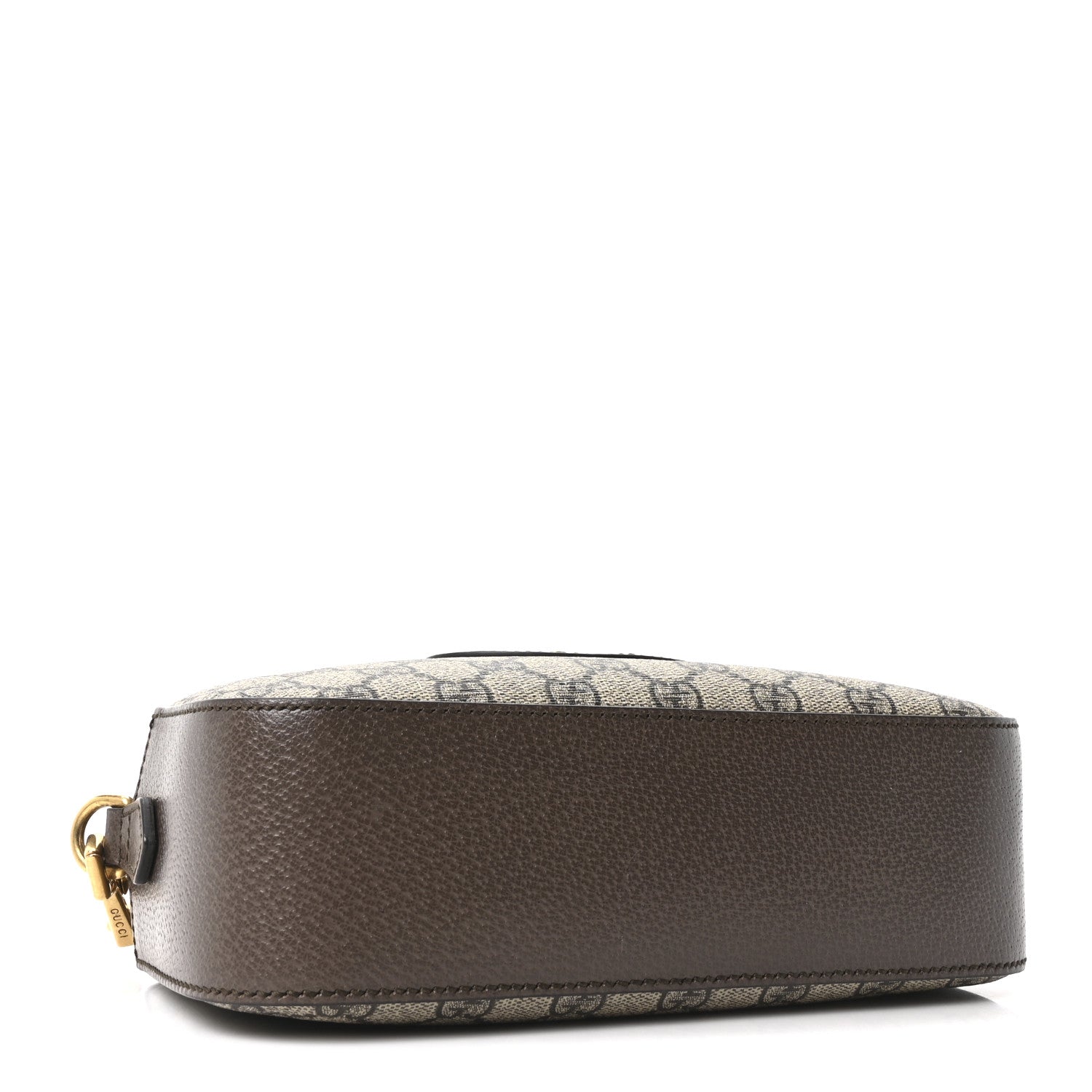 Gucci GG Supreme Monogram Web Neo Vintage Shoulder Bag Beige New Acero Crop