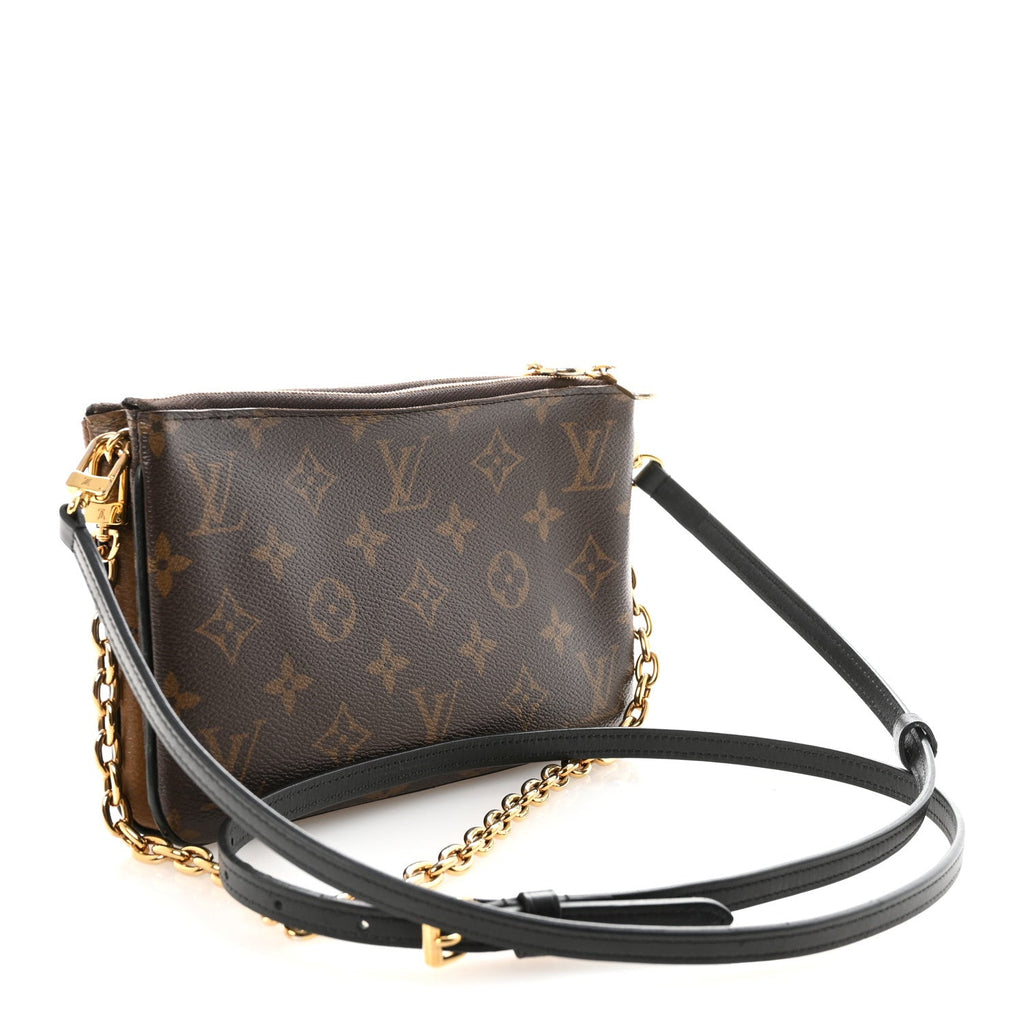 Louis Vuitton Reverse Monogram Giant Double Zip Pochette