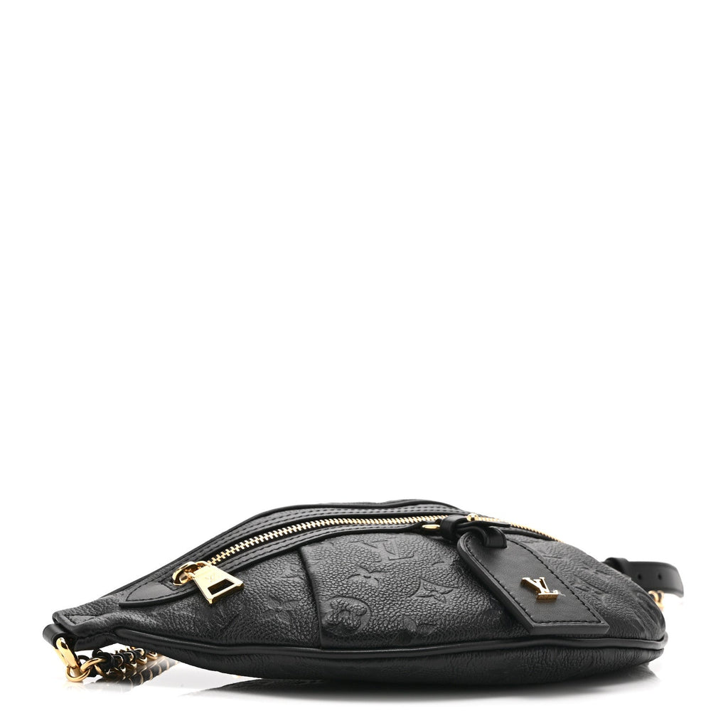 Louis Vuitton Empreinte High Rise Bumbag PM Black