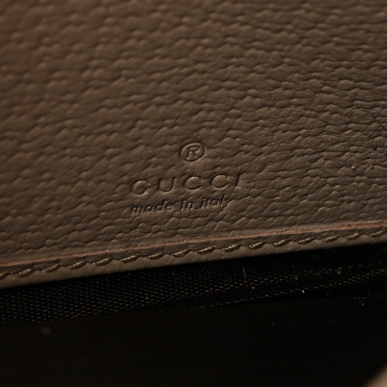 Gucci GG Supreme Monogram Web Ophidia Continental Wallet Beige Mystic White Oatmeal