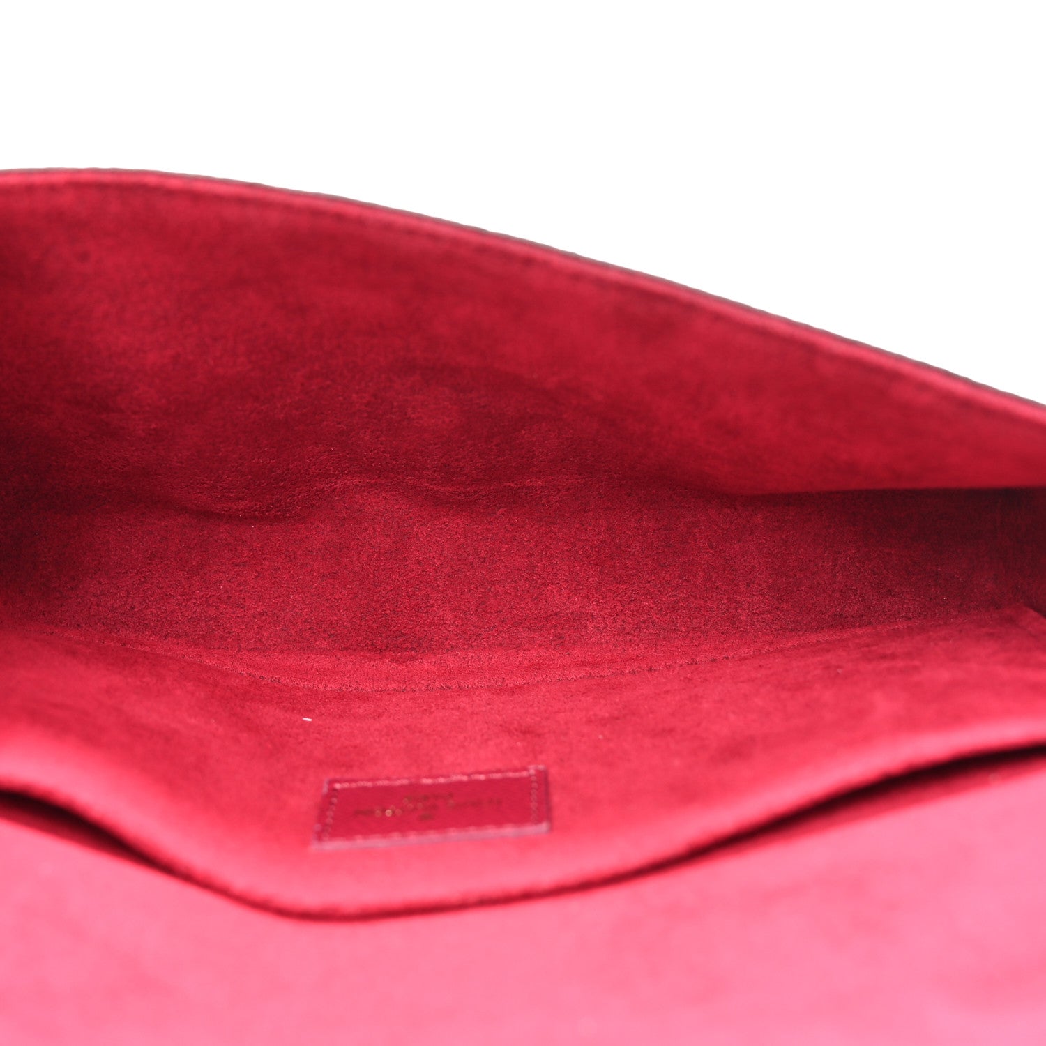 Louis Vuitton Monogram Pochette Felicie Chain Wallet Fuchsia