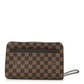 Louis Vuitton Damier Ebene Pochette Saint Louis Clutch