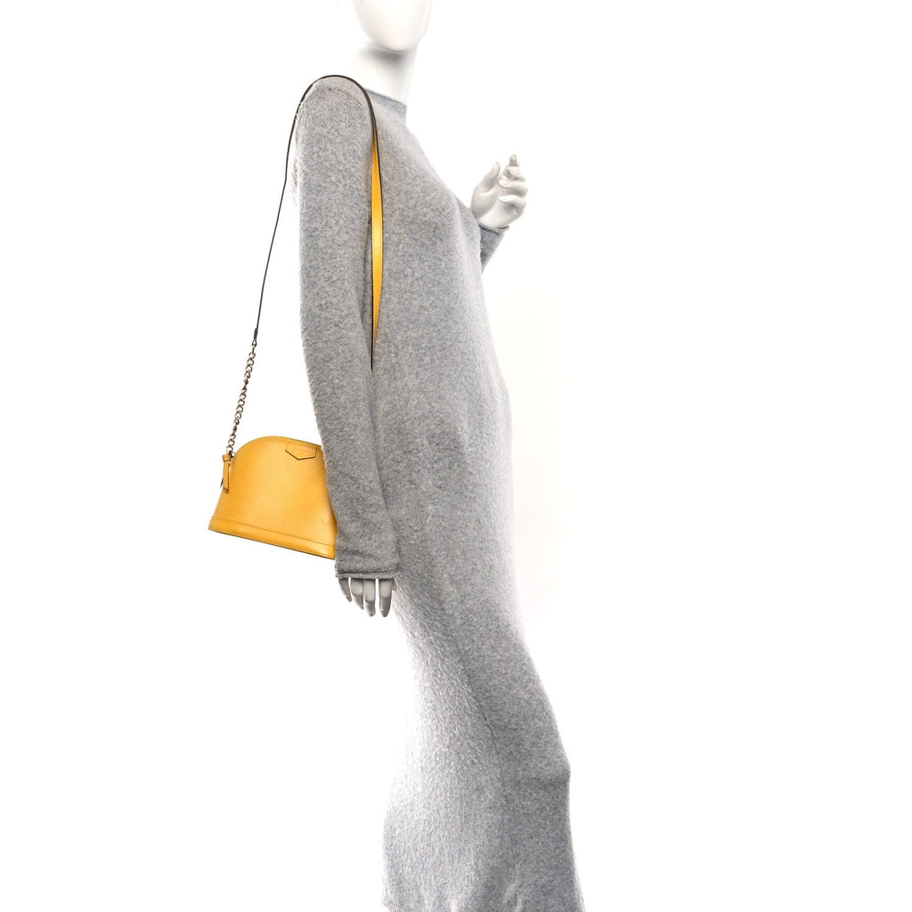 Louis Vuitton Epi Alma Mini Citron
