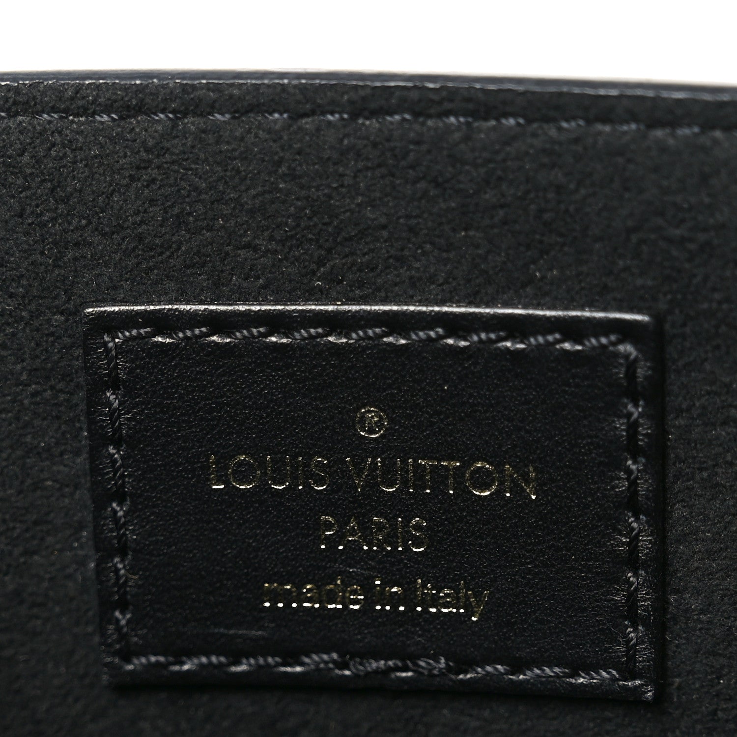 Louis Vuitton Epi Sac Plat BB Black