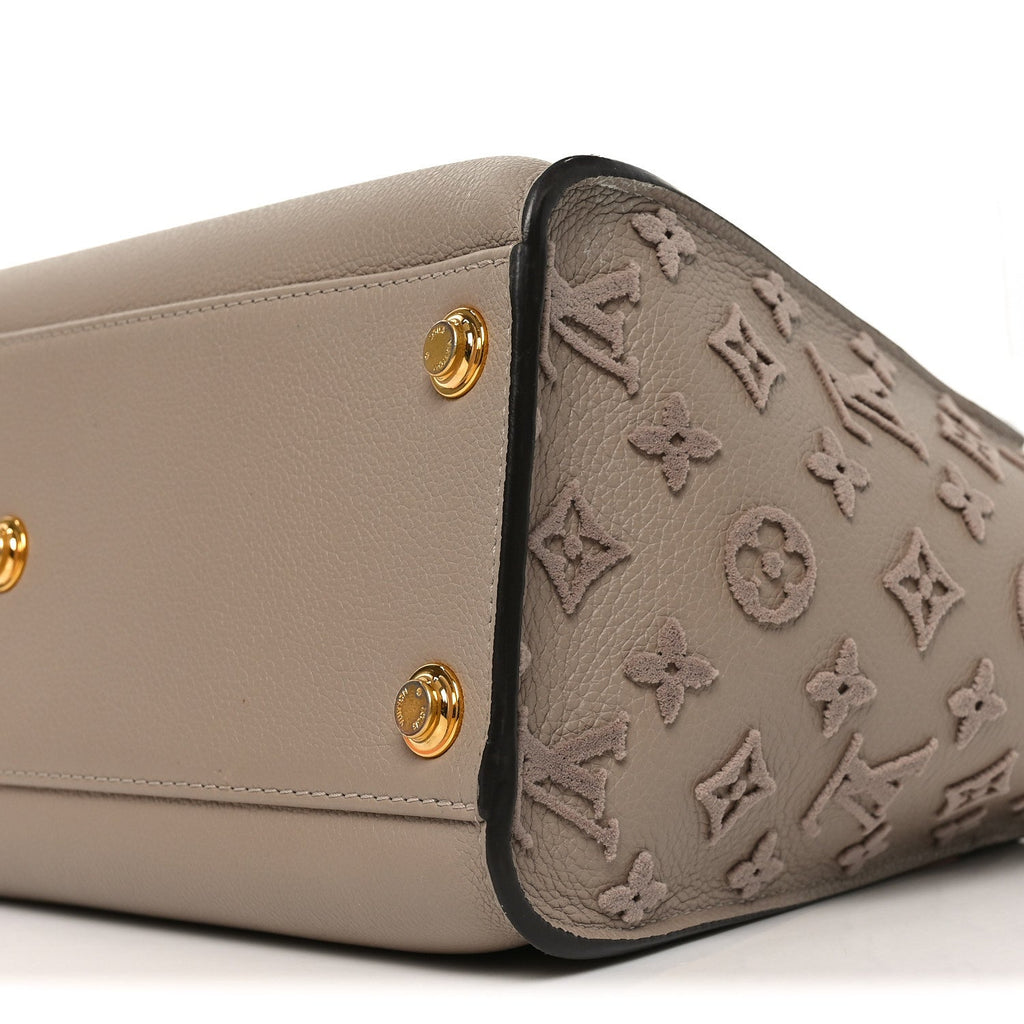 Louis Vuitton Calfskin Monogram Tufting On My Side Galet