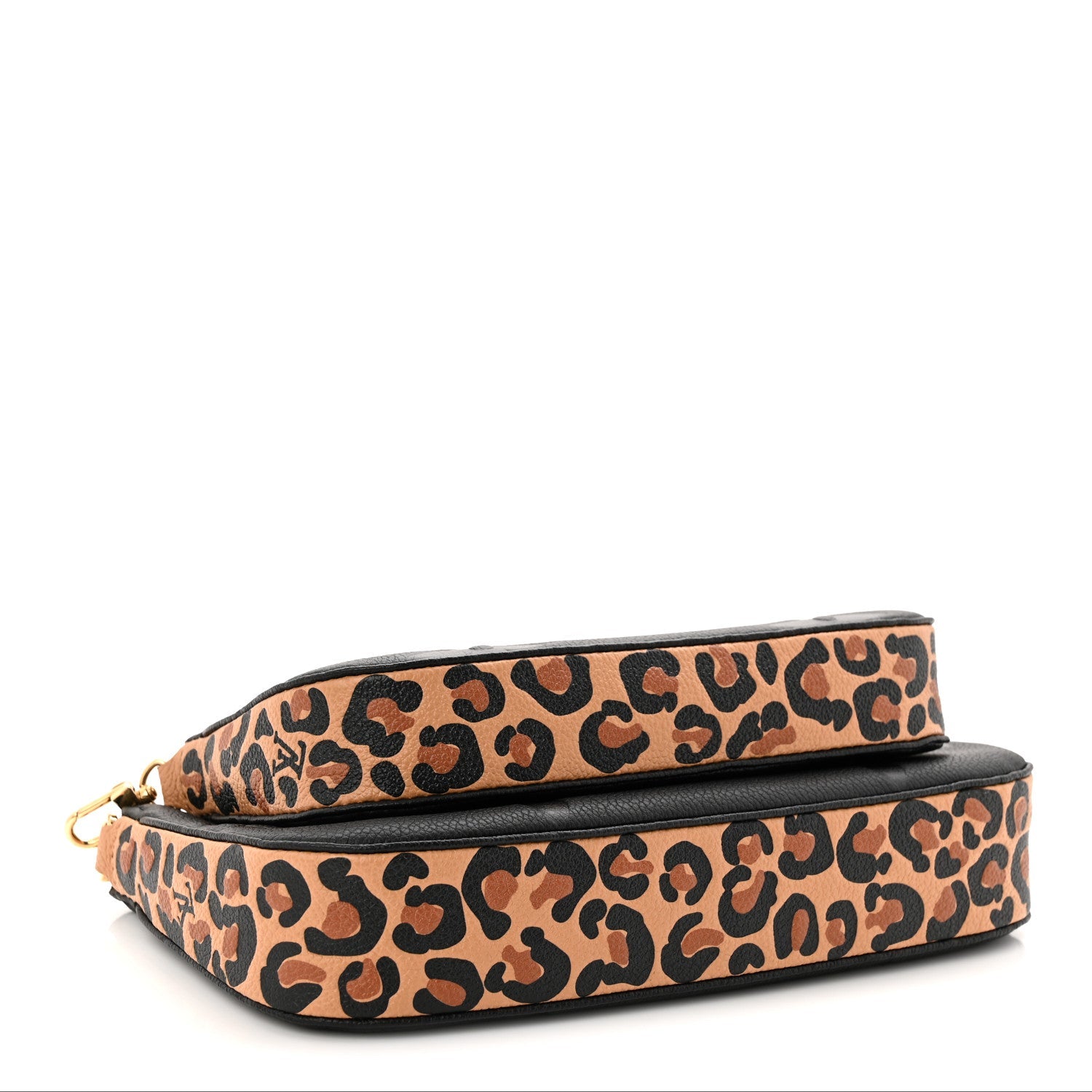Louis Vuitton Empreinte Monogram Giant Wild At Heart Multi Pochette Accessories Black