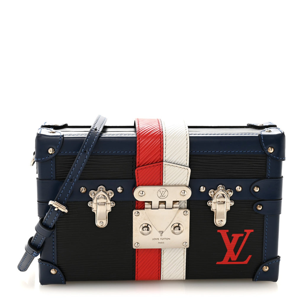 Louis Vuitton Epi Petite Malle Black Indigo