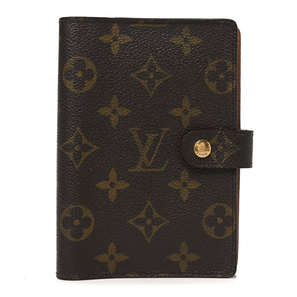 Louis Vuitton Monogram Small Ring Agenda Cover