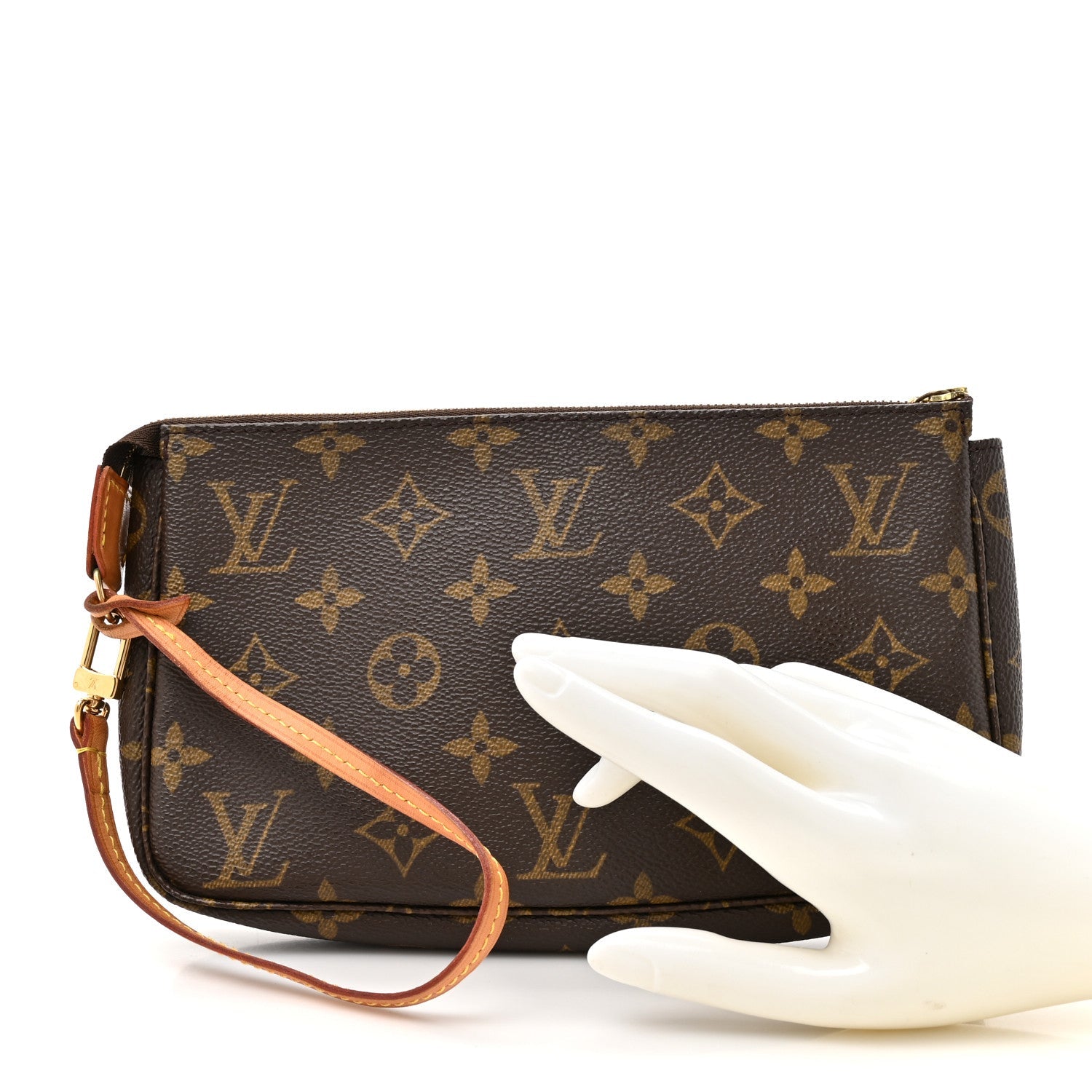 Louis Vuitton Monogram Pochette Wristlet