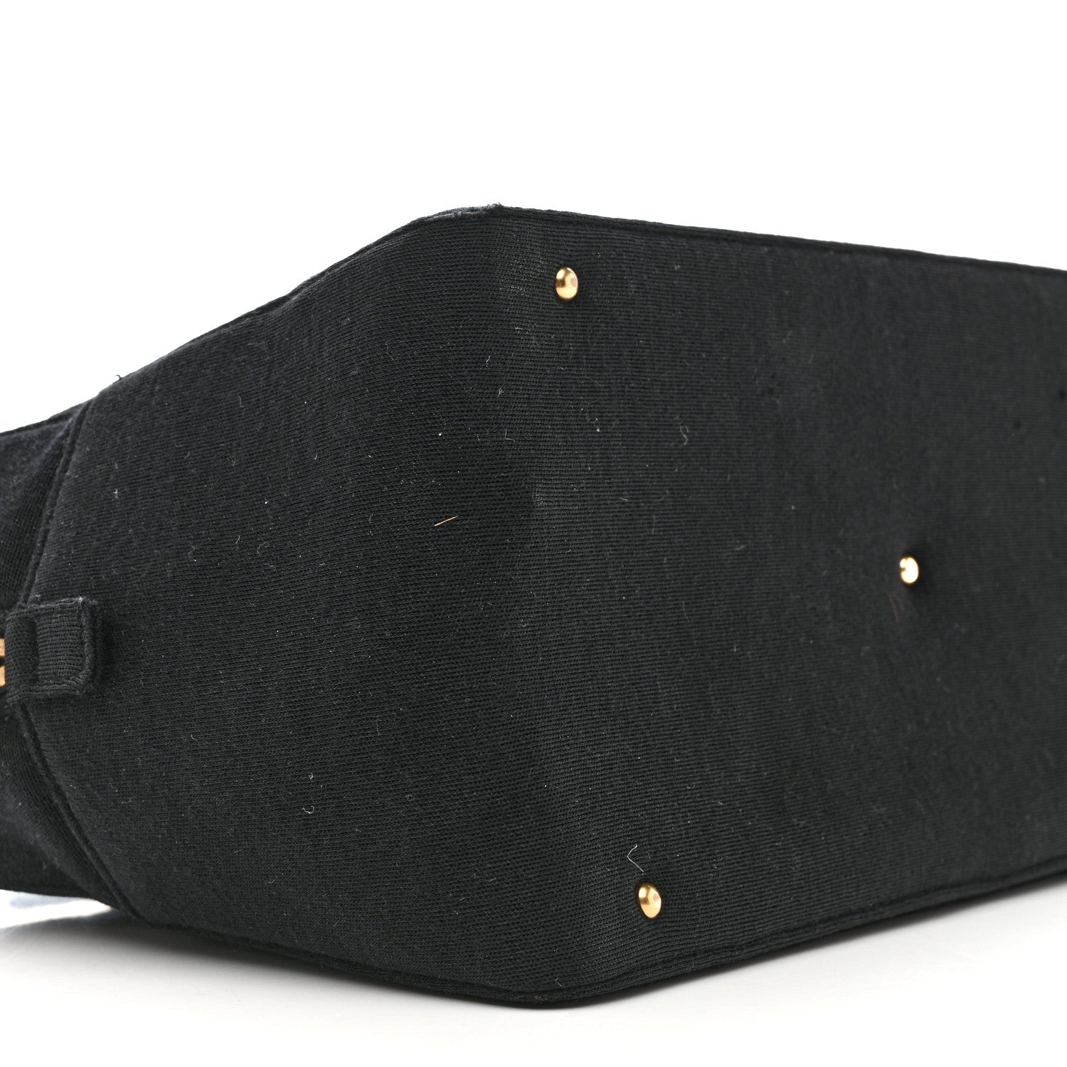 Chanel Jersey Square Quilted Bowler Black