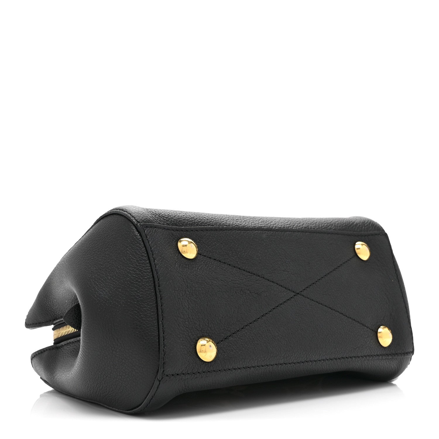 Louis Vuitton Empreinte Monogram Giant Montaigne BB Black Beige