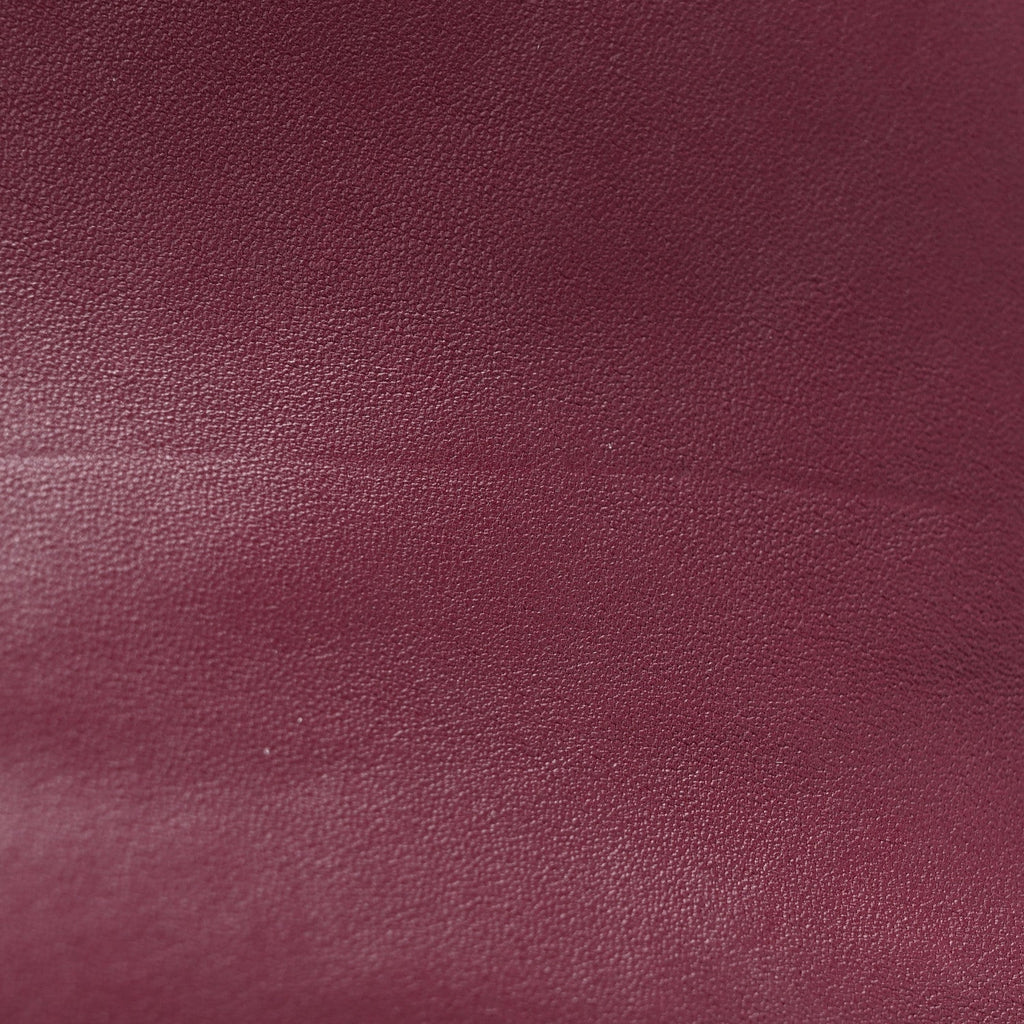 Chanel Lambskin Enamel Quilted Mini Coco Hearts Square Flap Burgundy