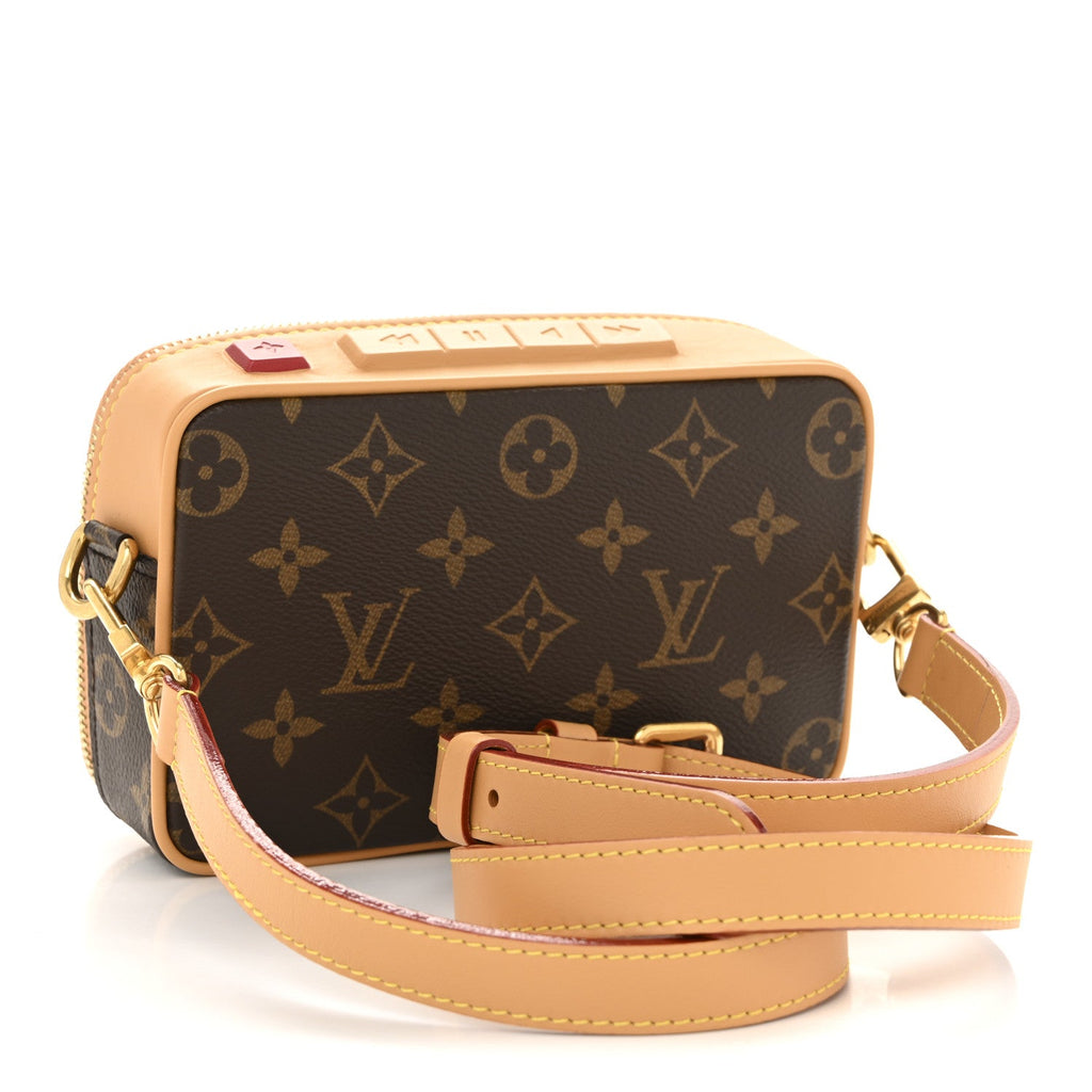 Louis Vuitton Calfskin Monogram Baladeur Wearable Wallet