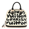 Louis Vuitton Graffiti Alma MM Black