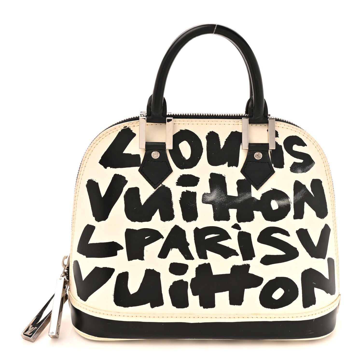 Louis Vuitton Graffiti Alma MM Black