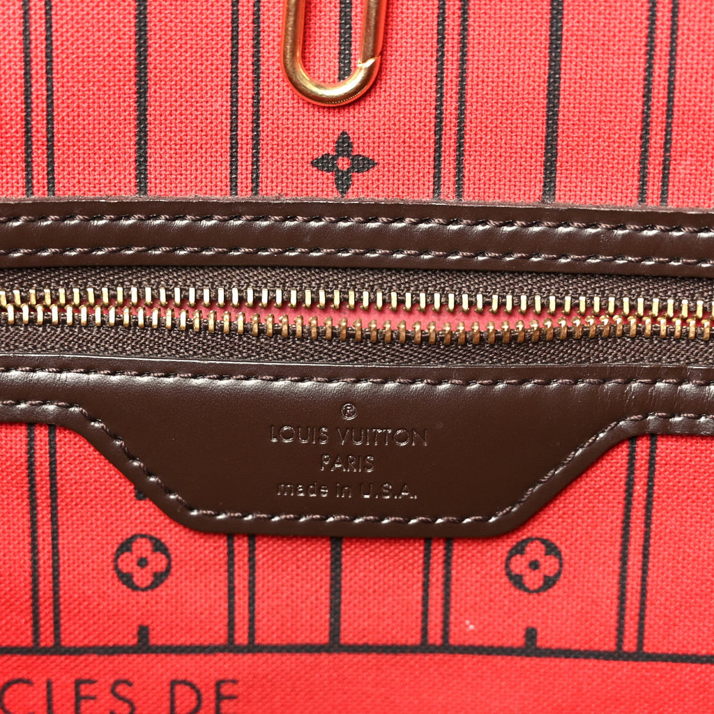 Louis Vuitton Damier Ebene Neverfull MM