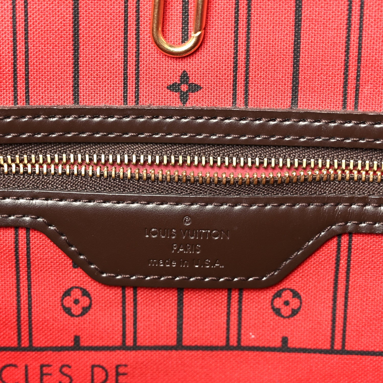 Louis Vuitton Damier Ebene Neverfull MM