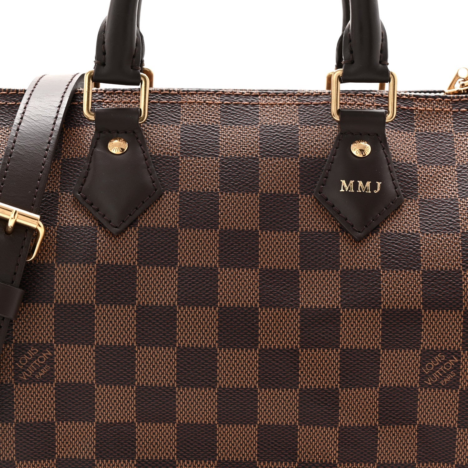 Louis Vuitton Damier Ebene Speedy Bandouliere 25