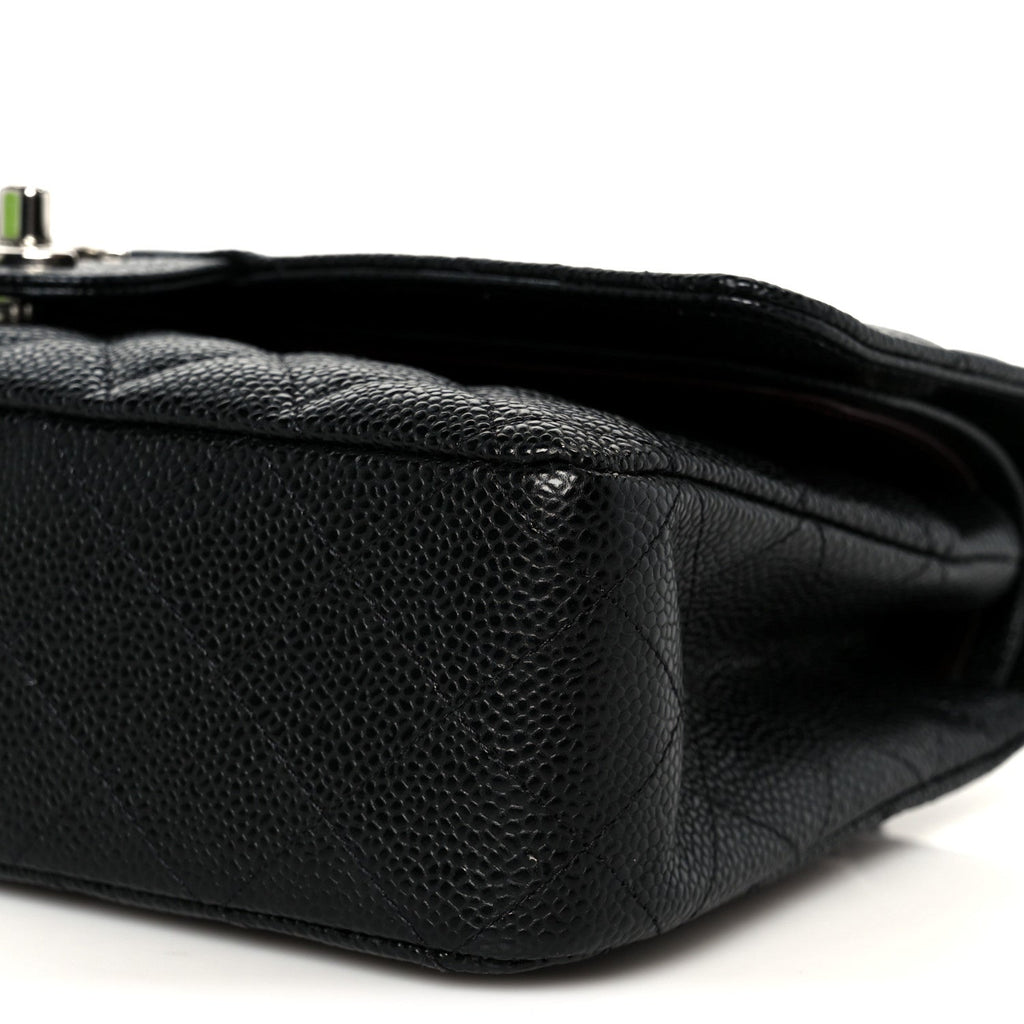 Chanel Caviar Quilted Medium Double Flap Black