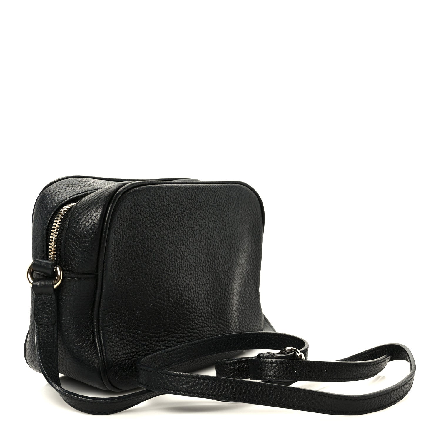 Gucci Pebbled Calfskin Small Soho Disco Bag Black