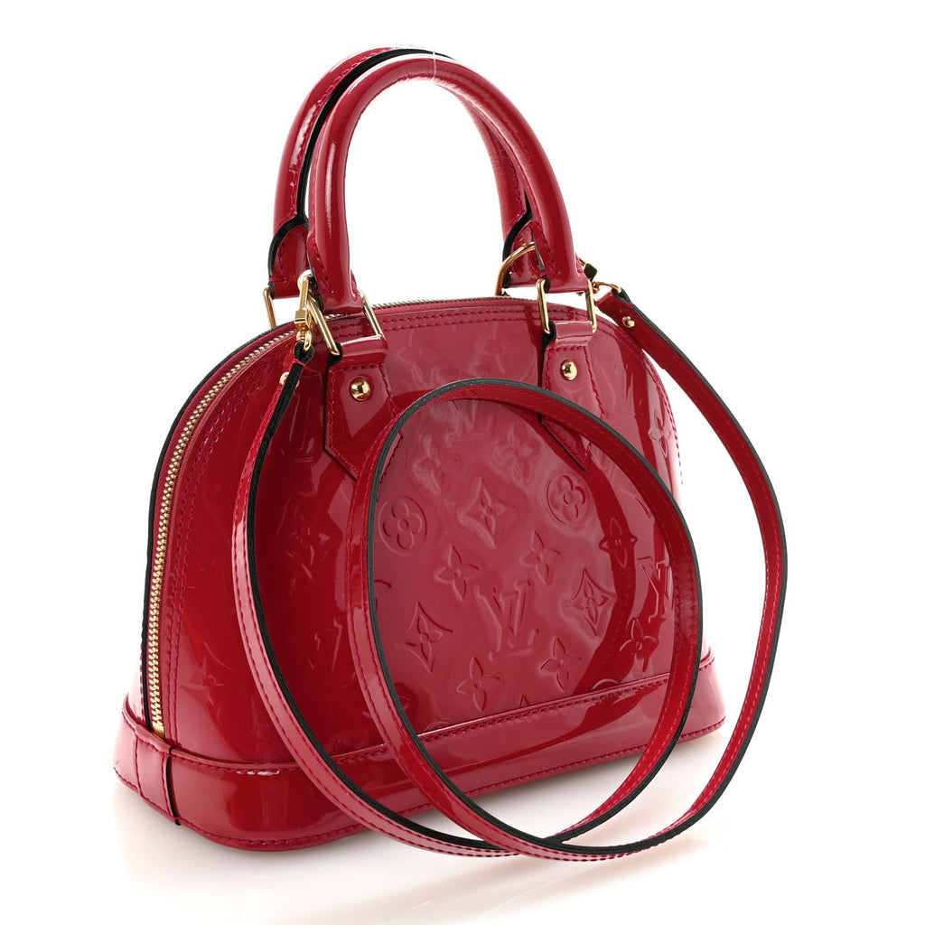Louis Vuitton Vernis Alma BB Magenta