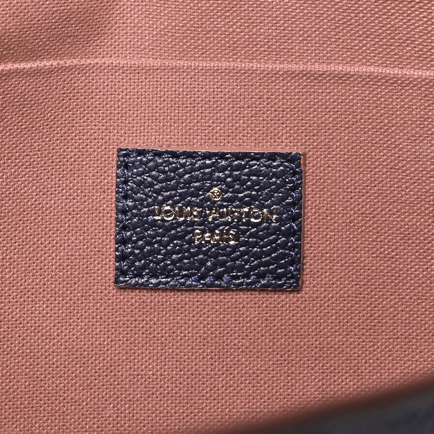 Louis Vuitton Empreinte Pochette Felicie Chain Wallet Marine Rouge
