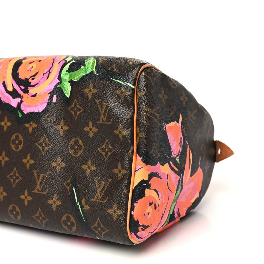 Louis Vuitton Monogram Roses Speedy 30