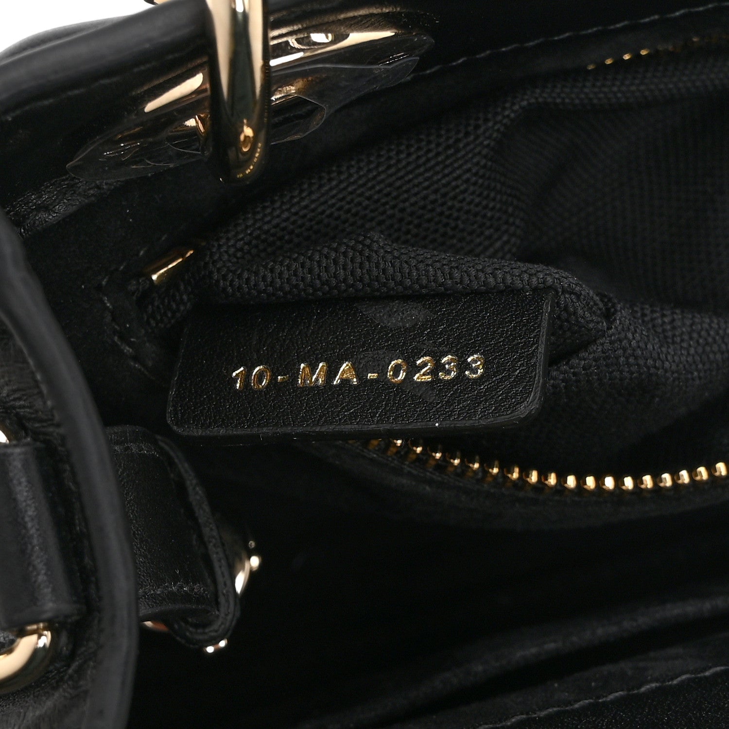 Christian Dior Calfskin Cannage Mini The Lady 95.22 Black