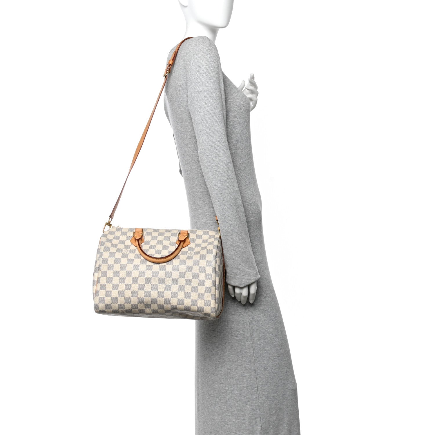 Louis Vuitton Damier Azur Speedy Bandouliere 30
