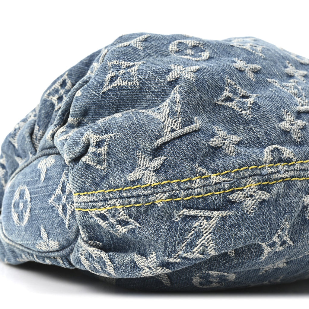 Louis Vuitton Monogram Denim Pleaty Blue