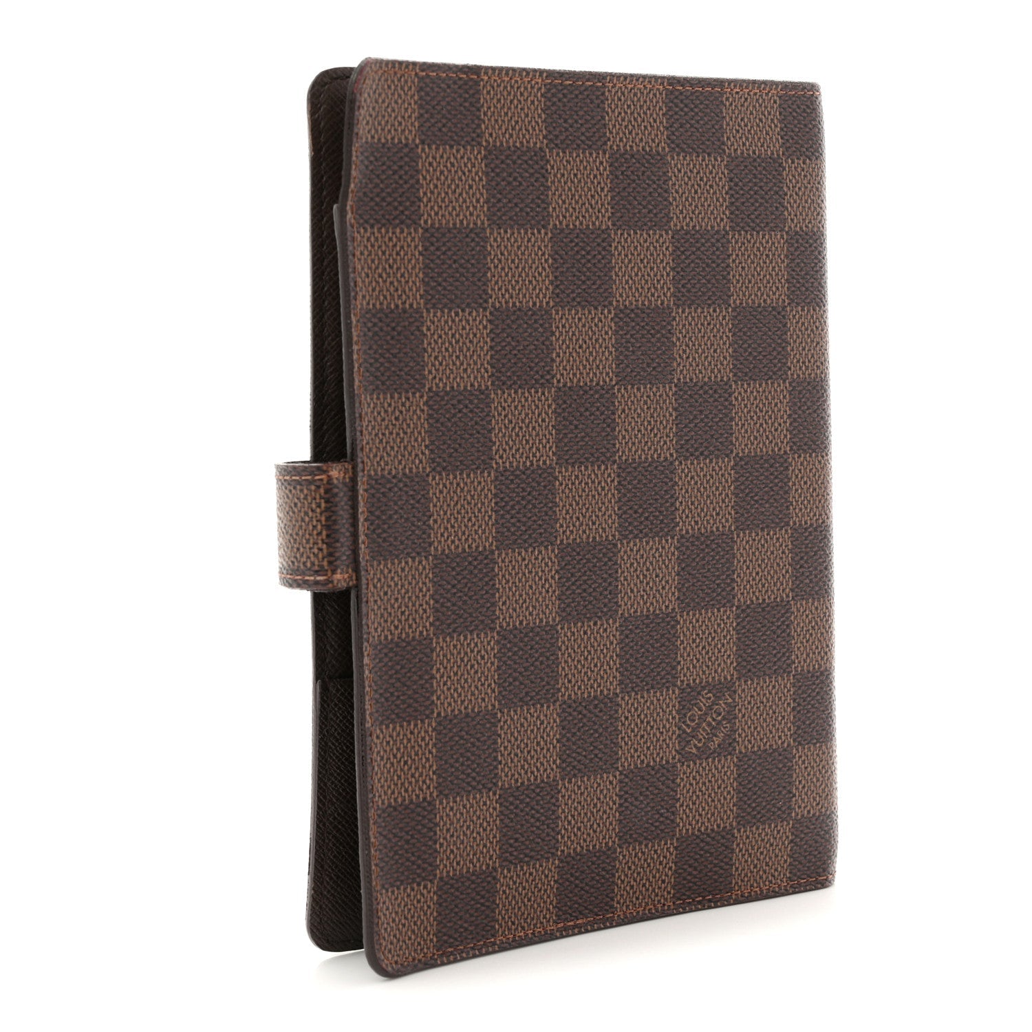 Louis Vuitton Damier Ebene Medium Ring Agenda Cover