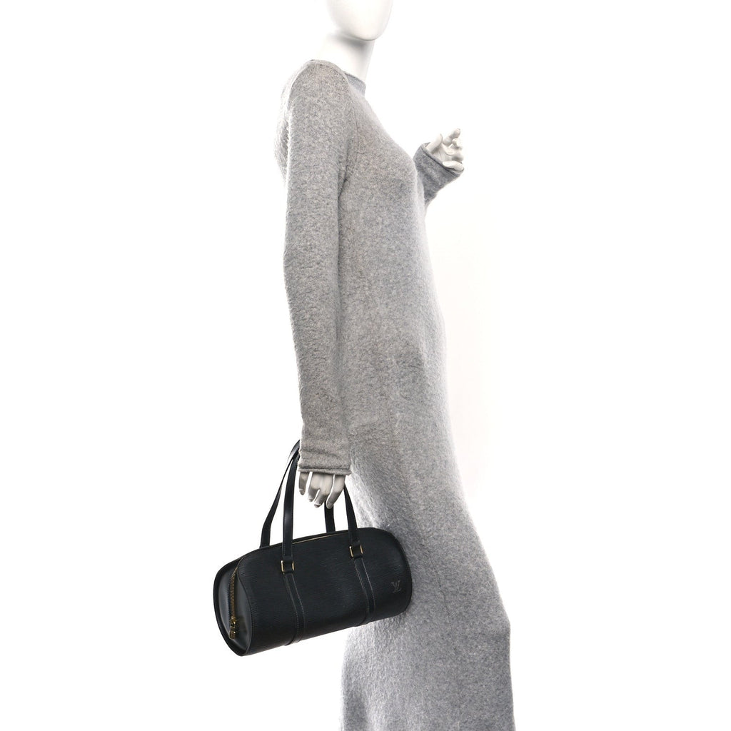 Louis Vuitton Epi Soufflot Black