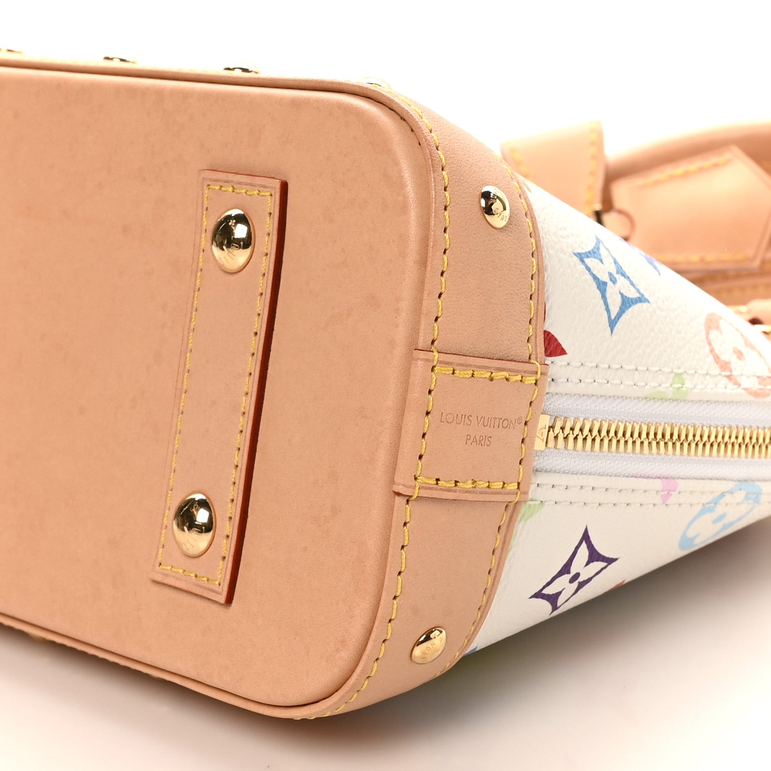 Louis Vuitton LV x TM Monogram Multicolor Alma BB White