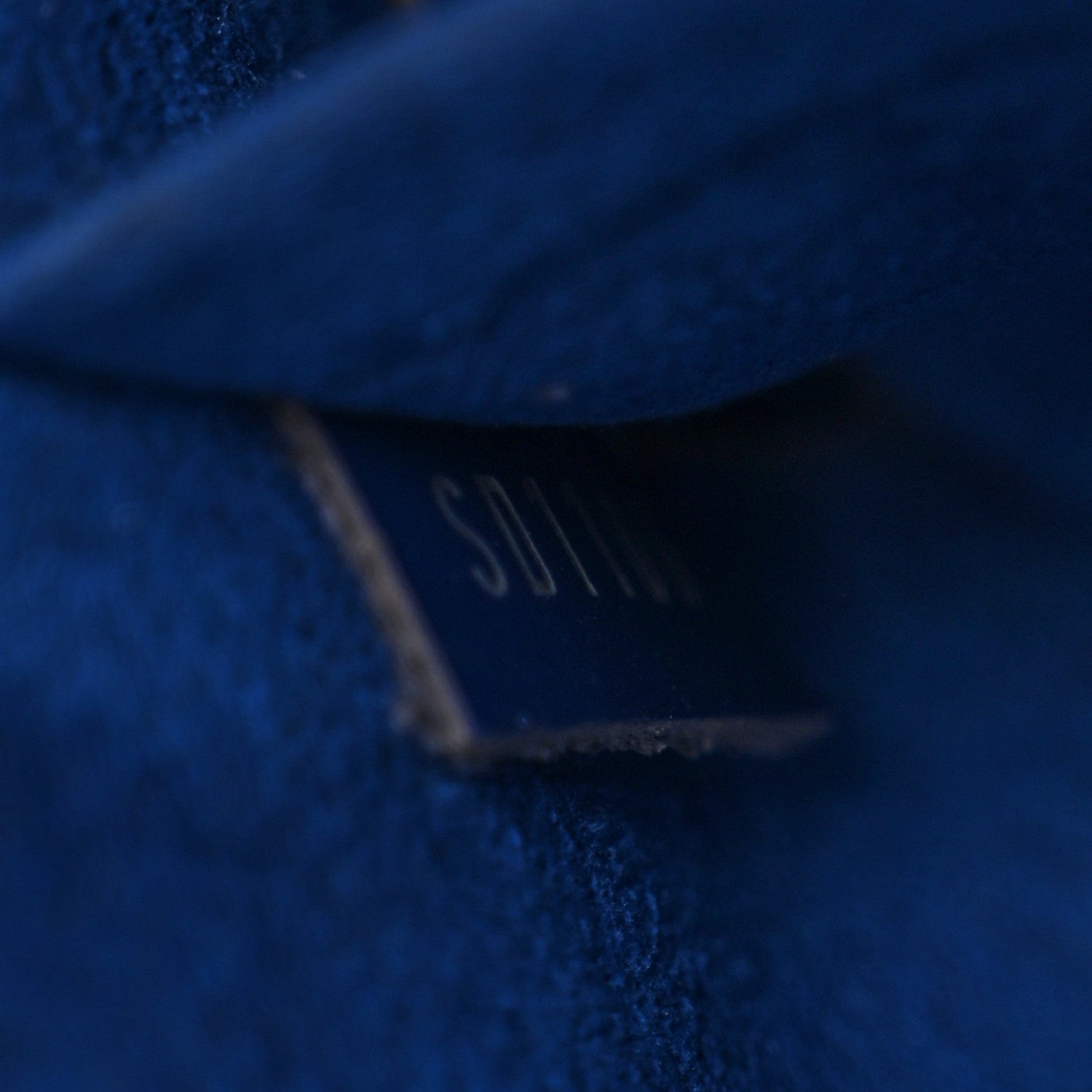 Louis Vuitton Epi Alma BB Blueberry