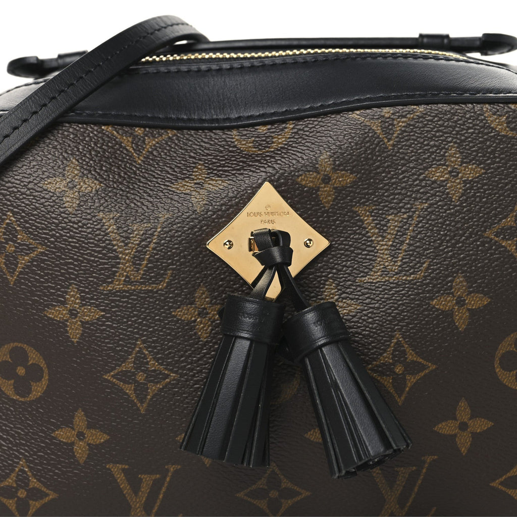 Louis Vuitton Monogram Saintonge Black