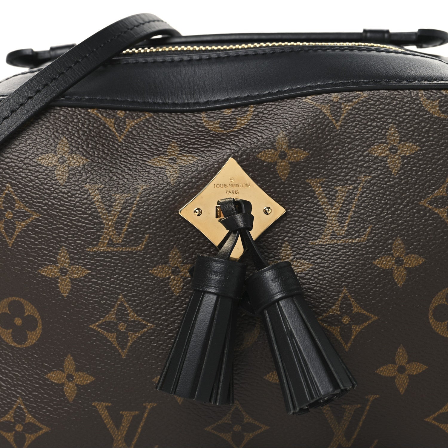 Louis Vuitton Monogram Saintonge Black
