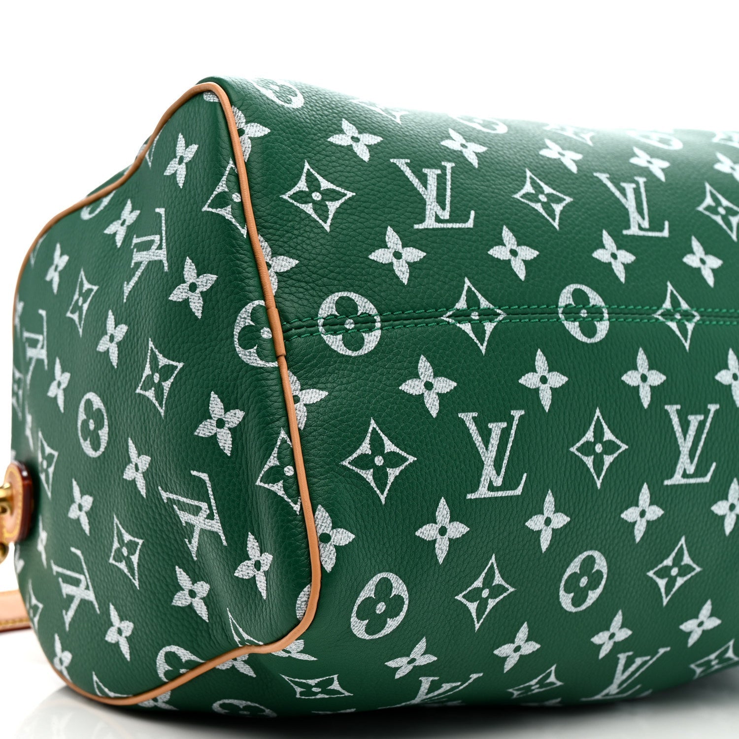 Louis Vuitton Calfskin Monogram Speedy P9 Bandouliere 30 Green