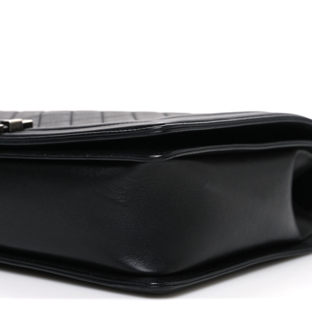 Chanel Lambskin Quilted Large Boy Flap Black
