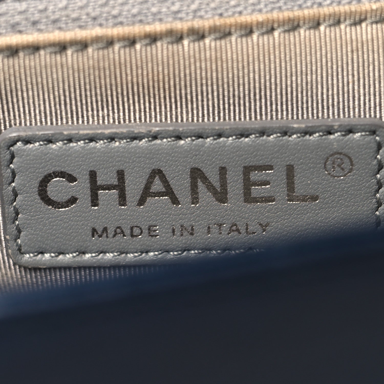 Chanel Calfskin Quilted Double Stitch New Medium Boy Flap Navy Blue