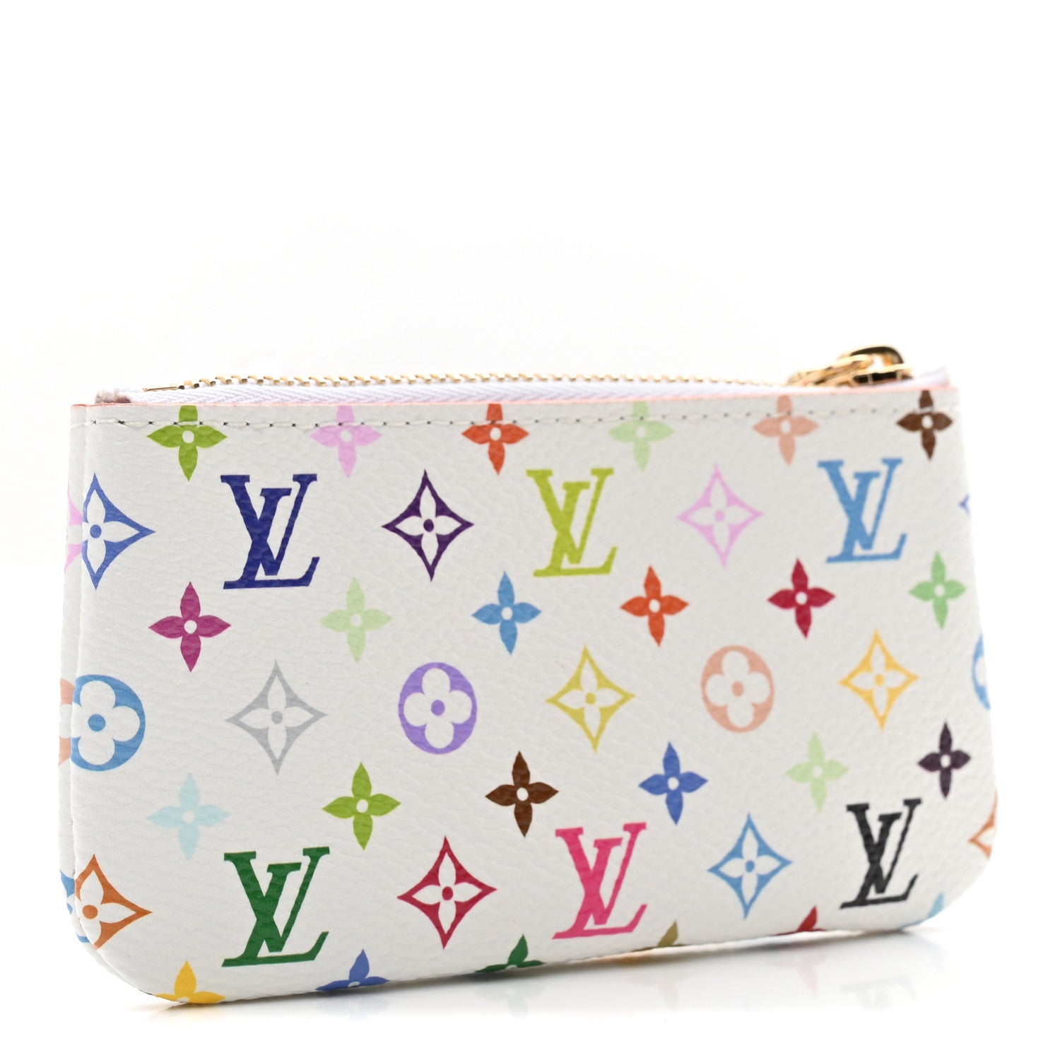 Louis Vuitton LV X TM Monogram Multicolor Key Pouch White