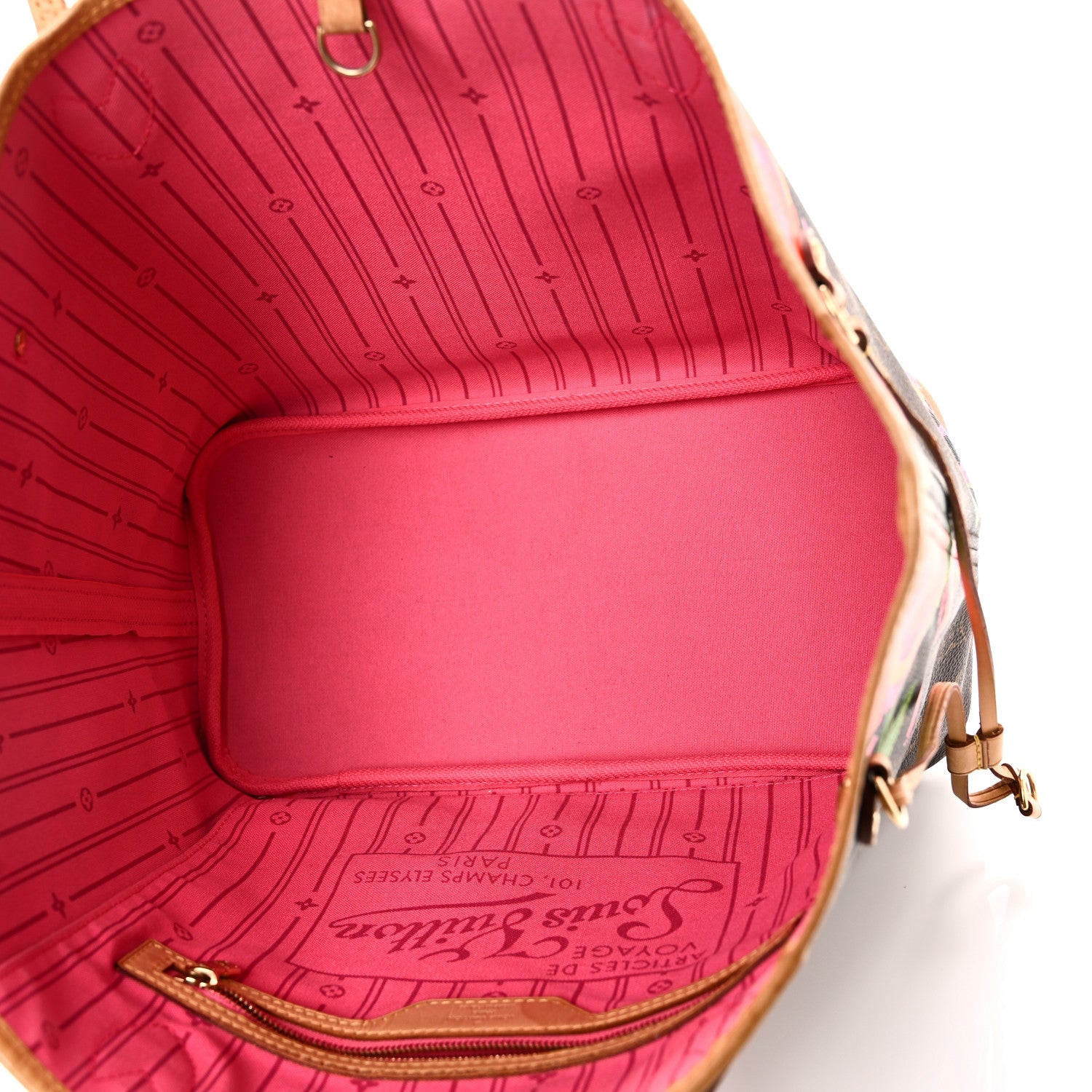 Louis Vuitton Monogram Roses Neverfull MM