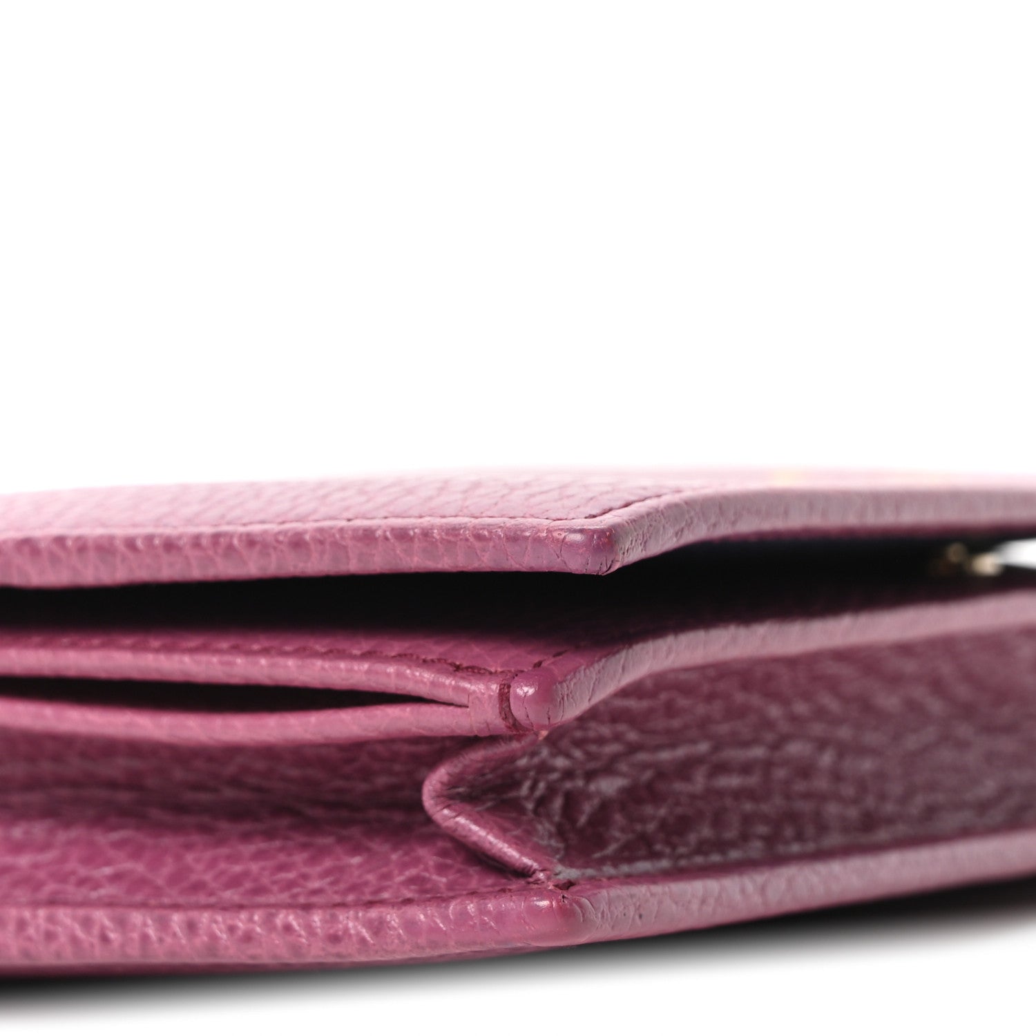 Gucci Dollar Calfskin Mini Swing Wallet Bag Purple