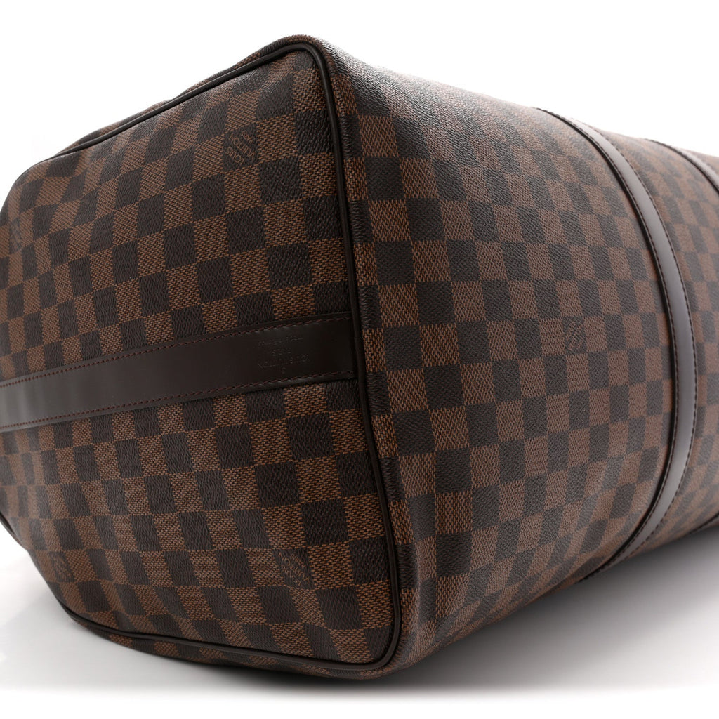 Louis Vuitton Damier Ebene Keepall Bandouliere 55