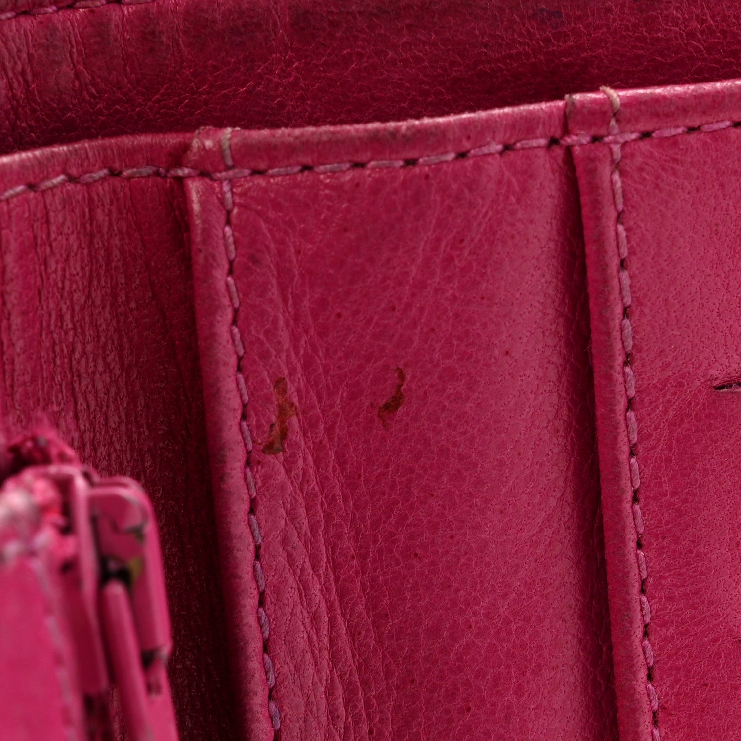 Caviar Timeless CC Compact Wallet Pink