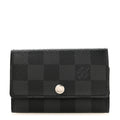 Louis Vuitton Damier Graphite Multicles 6 Key Holder