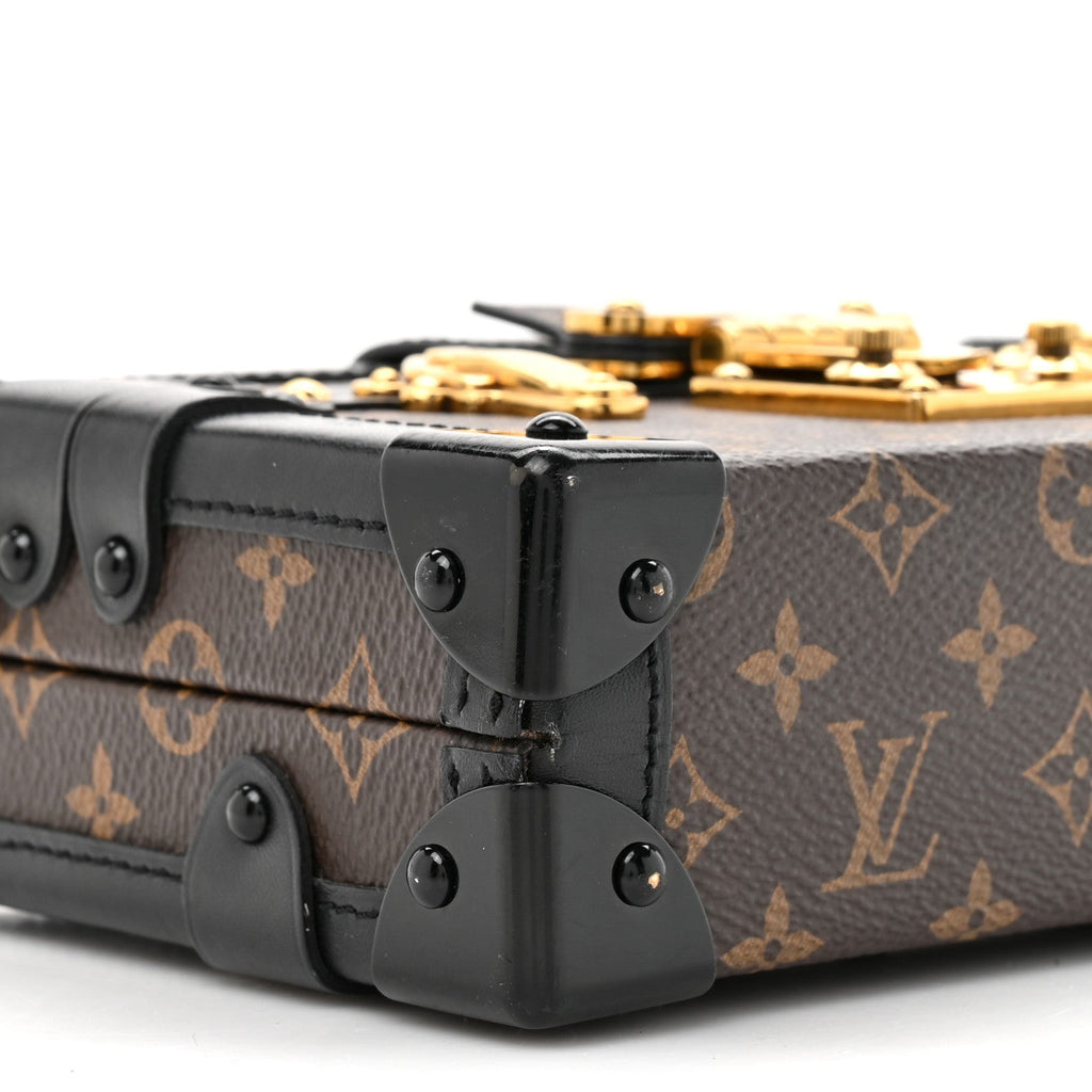 Louis Vuitton Monogram Petite Malle Black