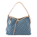 Louis Vuitton Monogram Denim CarryAll MM Blue