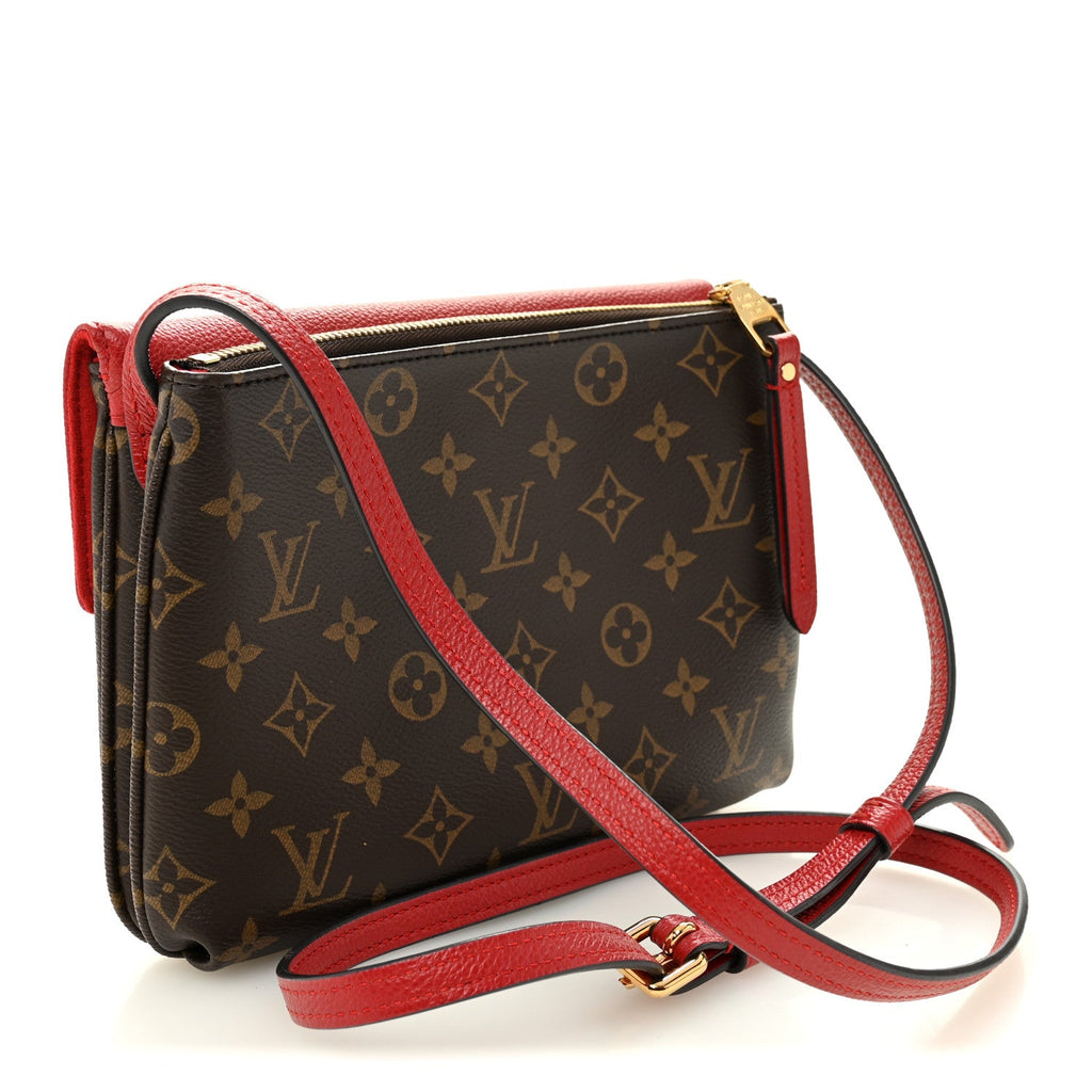 Louis Vuitton Monogram Twice Pochette Cherry
