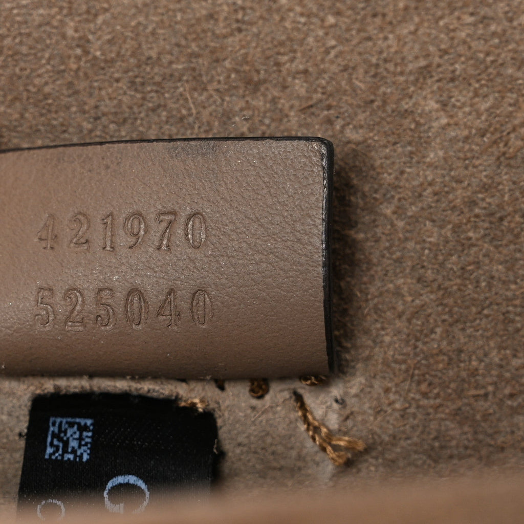 Gucci GG Supreme Monogram Mini Dionysus Shoulder Bag Taupe