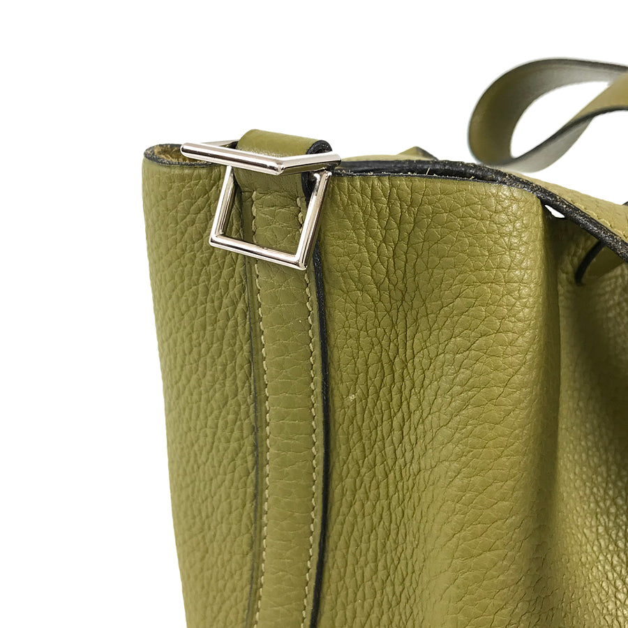 HERMES Anise green Handbag